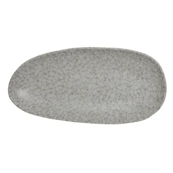 Creations Melamine Small Irregular Platter 11 in x 5 1/2 in Rocca - Set of 6