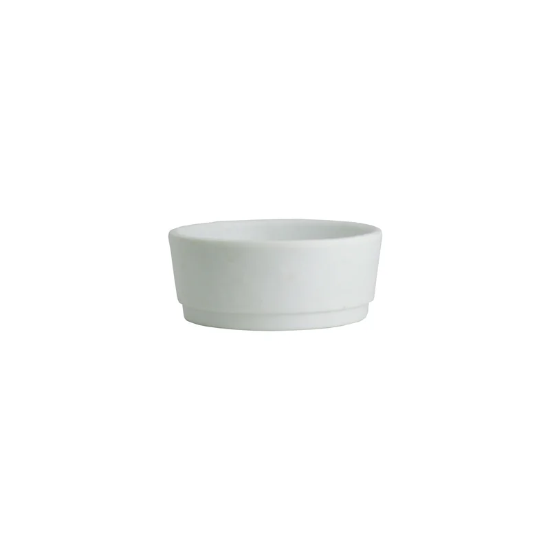 Creations Melamine Round Dish White 2 7/8 in x 1 1/4 in (2 oz) Cali - Set of 24 Creations Melamine Round Dish White 2 7/8 in x 1 1/4 in (2 oz) Cali - Set of 24