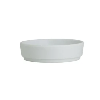 Creations Melamine Round Dish White 3 1/2 in x 1 in (2 oz) Cali - Set of 24