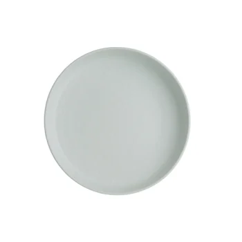 Creations Melamine Round Plate White 8 in x 1 5/8 in Cali - Set of 12