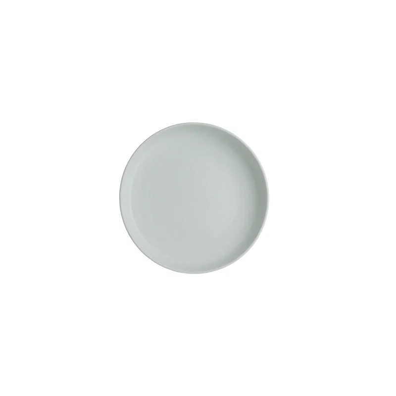 Creations Melamine Round Plate White 8 in x 1 5/8 in Cali - Set of 12
