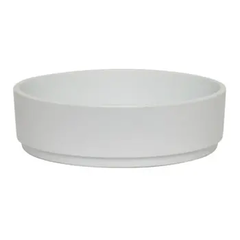 Creations Melamine Stack Bowl White 6 1/4 in x 1 7/8 in (20 oz) Cali - Set of 6