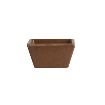 Creations Melamine Square Dish Redwood 2 1/4 in x 1 1/8 in (1 oz) Cali - Set of 24