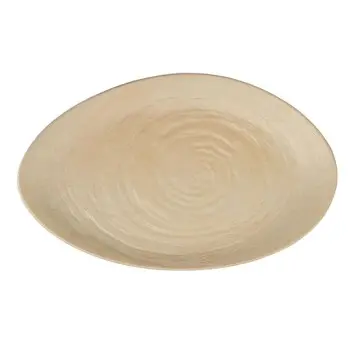 Creations Melamine Platter Oval 15 3/4 in x 9 1/2 in Scape Papyrus