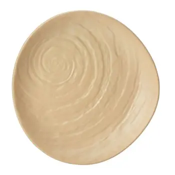 Creations Melamine Plate 11 in Scape Papyrus - Set of 6