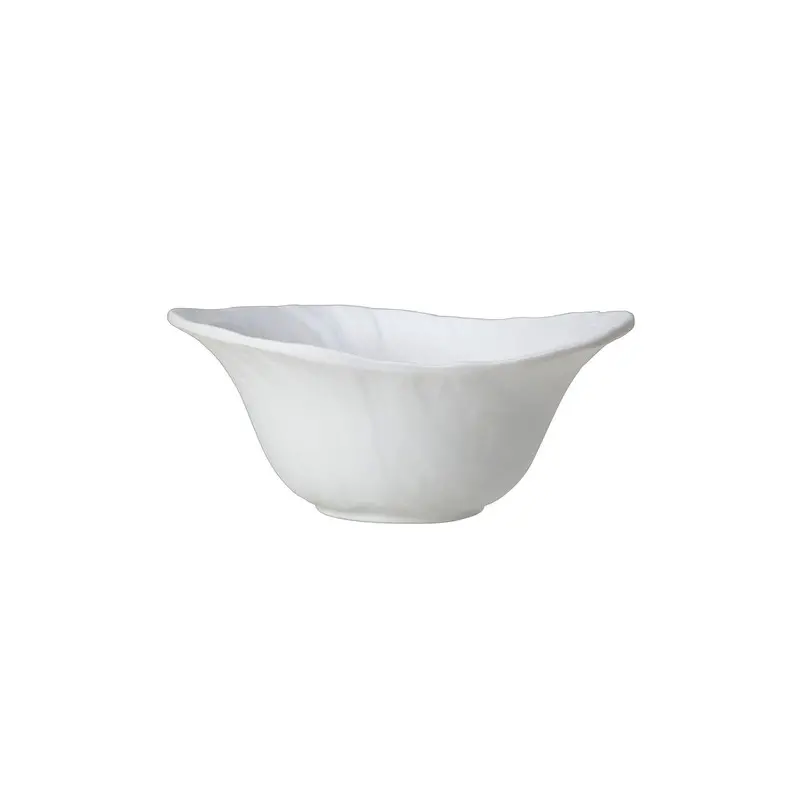 Creations Melamine Deep Bowl Medium 7 in x 3 in (14 oz) Scape White - Set of 6