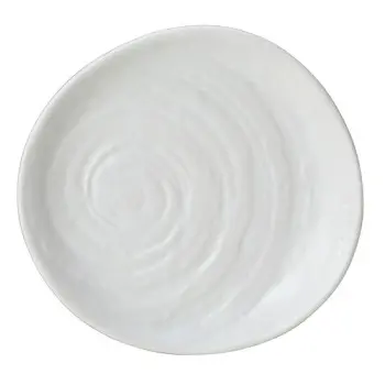 Creations Melamine Plate 6 1/2 in Scape White - Set of 6