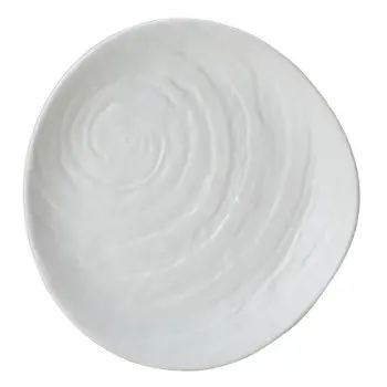 Creations Melamine Plate 11 in Scape White - Set of 6