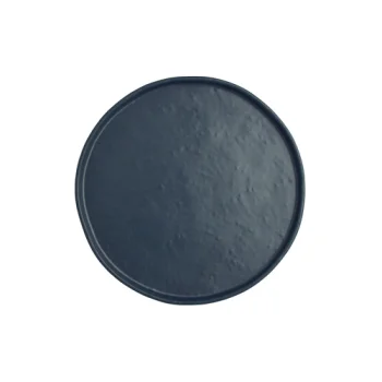 Creations Melamine Round Plate Harbor 8 1/4 in x 3/4 in Cali - Set of 12