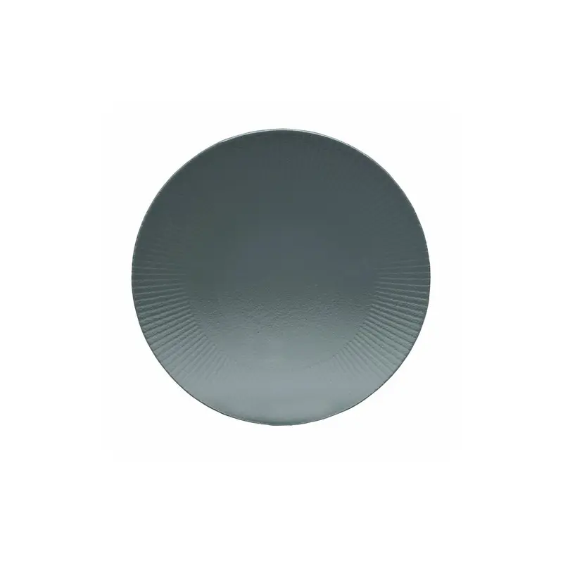 Creations Glass Gourmet Coupe Plate 11 1/4 in Willow Smoke - Set of 12 Creations Glass Gourmet Coupe Plate 11 1/4 in Willow Smoke - Set of 12