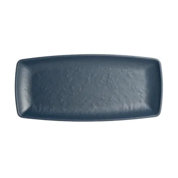 Creations Melamine Rectangular Plate Harbor 9 1/2 in x 4 3/8 in x 1 in Cali - Set of 12