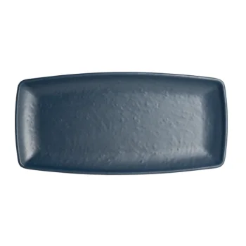 Creations Melamine Rectangular Plate Harbor 11 1/2 in x 5 1/2 in x 1 in Cali - Set of 12