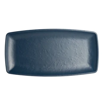 Creations Melamine Rectangular Plate Harbor 13 in x 6 1/2 in x 1 3/8 in Cali - Set of 12