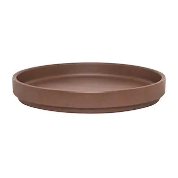 Creations Melamine Stack Plate Redwood 6 1/4 in x 7/8 in Cali - Set of 6