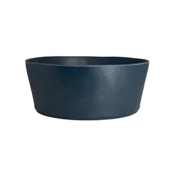 Creations Melamine Round Bowl Harbor 9 1/2 in x 3 3/4 N (3 1/2 qt) Cali - Set of 6