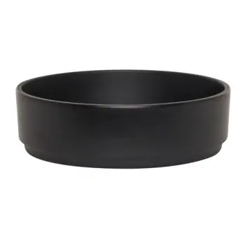 Creations Melamine Stack Bowl Black 6 1/4 in x 1 7/8 in (20 oz) Cali - Set of 6