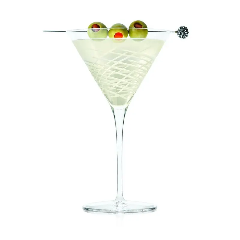 Reserve by Libbey Crosshatch Martini Glass 10 oz. clear Gastronorm - Case of 12