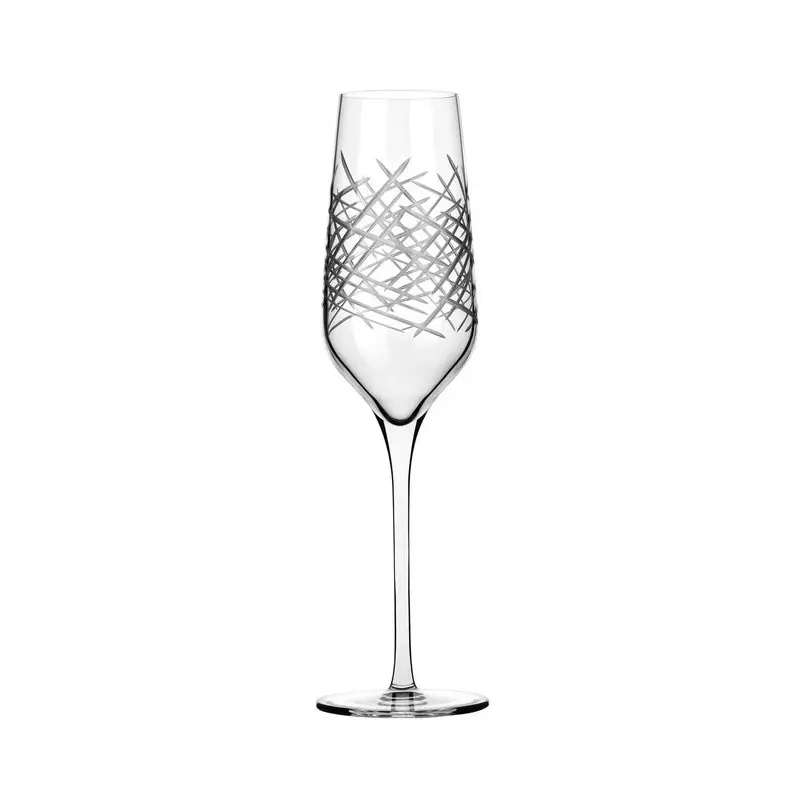 Reserve by Libbey Crosshatch Flute Glass 8 oz. clear Gastronorm - Case of 12 Reserve by Libbey Crosshatch Flute Glass 8 oz. clear Gastronorm - Case of 12