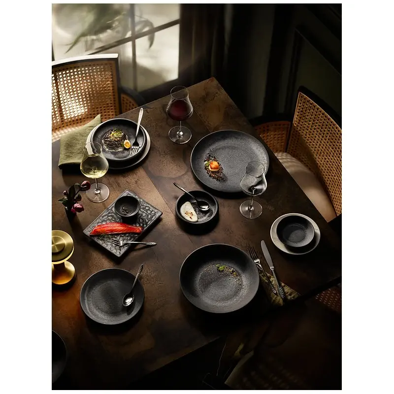 Reserve by Libbey Round Deep Coupe Plate 10-1/4" dia. x 1-5/8"H stoneware Ignea - Case of 12 Reserve by Libbey Round Deep Coupe Plate 10-1/4" dia. x 1-5/8"H stoneware Ignea - Case of 12