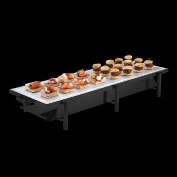 D.W.Haber Black Tempo Heater Stand w/Aluminum -