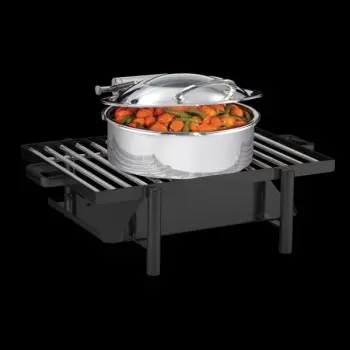 D.W.Haber Black Tempo Heater Stand w/Grill -