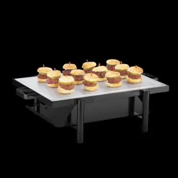 D.W.Haber Black Tempo Heater Stand w/Aluminum -