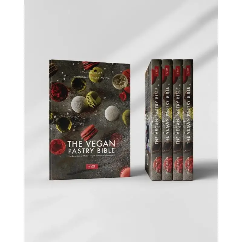 The Vegan Pastry Bible by Toni Rodríguez - English & Spanish Language The Vegan Pastry Bible by Toni Rodríguez - English & Spanish Language