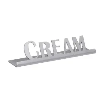 Service Ideas Laser Brushed Coffee Sign Short Standard Finish