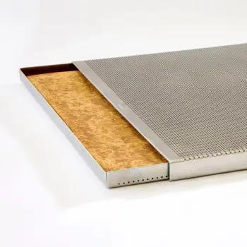 Pavoni Italia Micro Perforated Aluminum Puff Pastry Tray Kit by Cesare Murzilli - 600 mm x 400 mm x h 10 mm