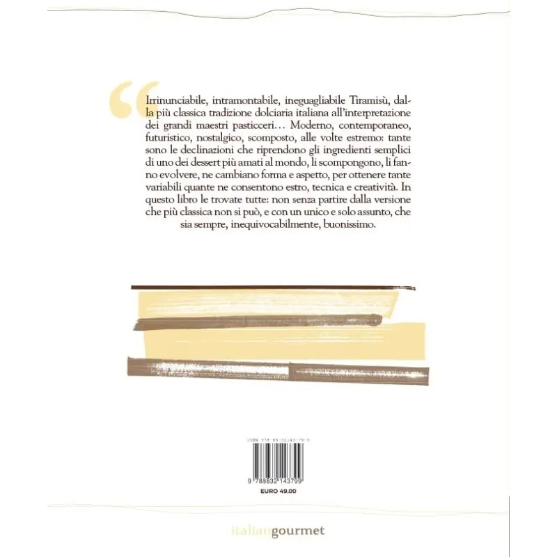 tiramisù - Hardcover Italian Language tiramisù - Hardcover Italian Language