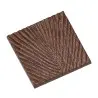 Polycarbonate Traveller's Tree Chocolate Tablet Mold - 100mm x 100mm x h 9mm - 81.5gr - 2 cavity