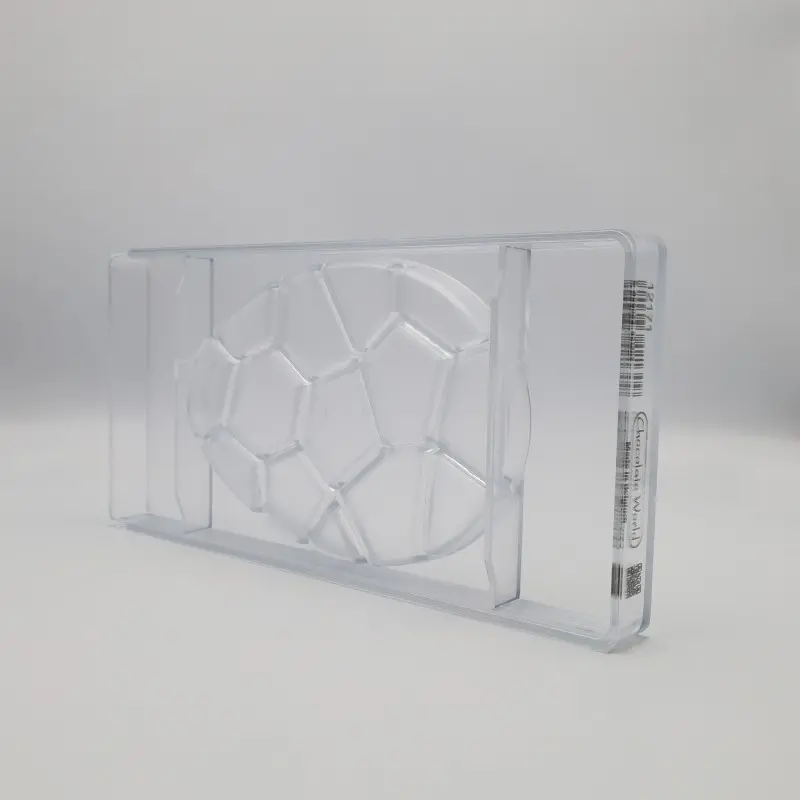 Polycarbonate Easter Egg Caraque Chocolate Tablet Mold - 173mm x 118mm x h 15mm - 250gr