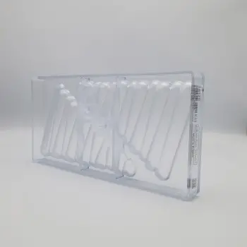 Polycarbonate Christmas Tree Chocolate Tablet Mold - 174mm x 114mm x h 12mm - 120gr - 2 cavity