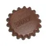 Polycarbonate Chocolate Snack Mold by Alexandre Bourdeaux - 56mm x 56mm x h 7mm - 19gr - 8 cavity