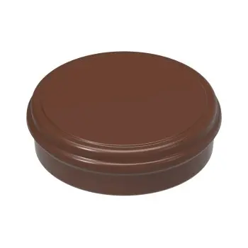 Polycarbonate Caviar Tin Chocolate Mold by Alexandre Bourdeaux - 57mm x 57mm x h 18mm - 50gr - 8 cavity