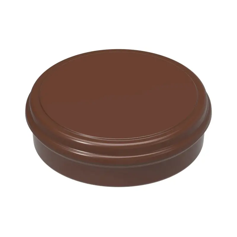 Polycarbonate Caviar Tin Chocolate Mold by Alexandre Bourdeaux - 57mm x 57mm x h 18mm - 50gr - 8 cavity