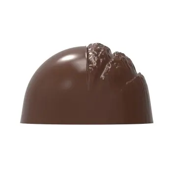 Polycarbonate Cocoa DNA Chocolate Bon Bon Mold by Matias Dragun - 29mm x 29mm x h 17mm - 10gr - 21 cavity