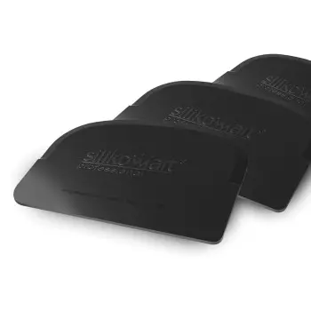 Silikomart Professional Dough Scrapers - Set of 10 - 5 3/4"