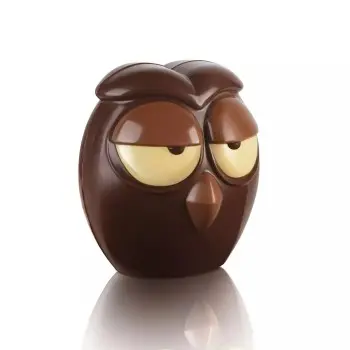 Silikomart Professional ALFIE 3D Owl Chocolate Mold - 113 mm x 122 mm x h 40 mm