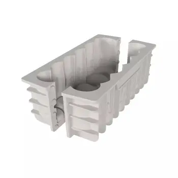 Silikomart Professional Bûche Lumière Silicone Pastry Log Mold - 219 mm x 89 mm x h 76 mm - 1080ml