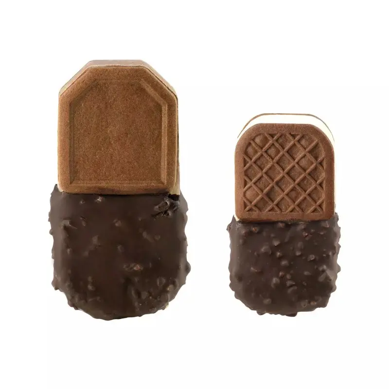 Silikomart Professional Bisc05 Mini Crock Silicone Ice Cream Sandwich Mold - 89 mm x 45 mm x h 20 mm - 938ml -