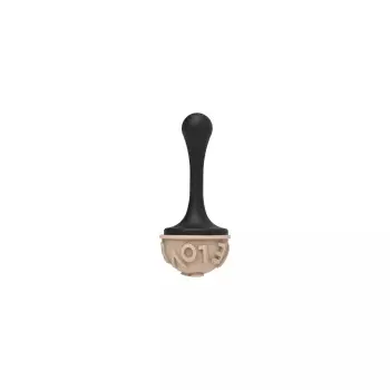 Silikomart Professional Choco Stamp C - 4 Valentine's Day Designed Stamps for Chocolate Semisphere Molds - ø31 x h 19 mm