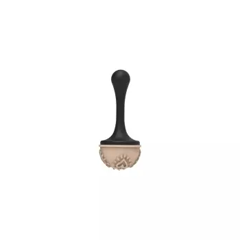 Silikomart Professional Choco Stamp C - 4 Valentine's Day Designed Stamps for Chocolate Semisphere Molds - ø31 x h 19 mm