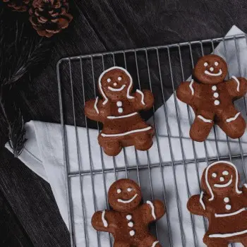 Mae 009896 SILMAE Professional Silicone Pastry Mold - Gingerbread M...