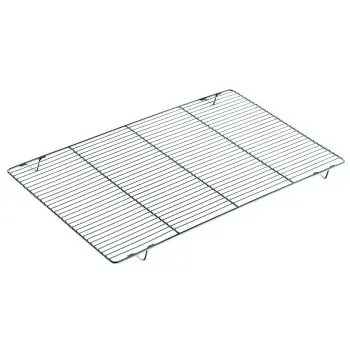 Matfer Bourgeat Stainless Steel Wire Grid w/ Feet - 23 2/3″ x 15 3/4″
