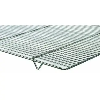 Matfer Bourgeat Stainless Steel Wire Grid w/ Feet - 23 2/3″ x 15 3/4″