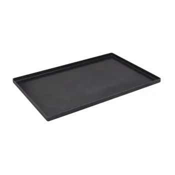 Matfer Bourgeat Blue Steel Baking/Oven Sheet with Straight Edges - 23 3/4" x 15 3/4"