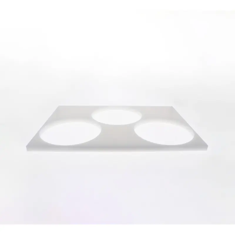 Plastic Galette Chablon Stencil Board - Ø 220 mm - 3 Circles