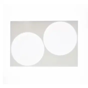 Plastic Galette Chablon Stencil Board - Ø 285 mm - 2 Circles