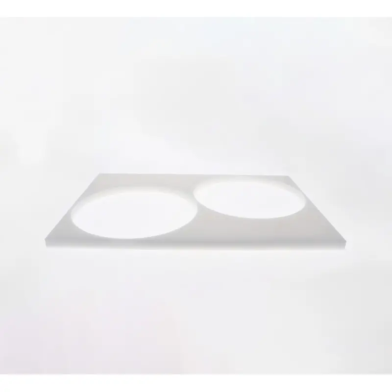Plastic Galette Chablon Stencil Board - Ø 285 mm - 2 Circles Plastic Galette Chablon Stencil Board - Ø 285 mm - 2 Circles